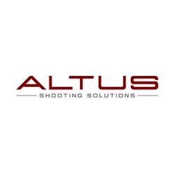 Altus Shooting Solutions logo, representing expertise in firearms and ammunition, relevant to Sherman Wildcat cartridges and trusted gunsmith partnerships.